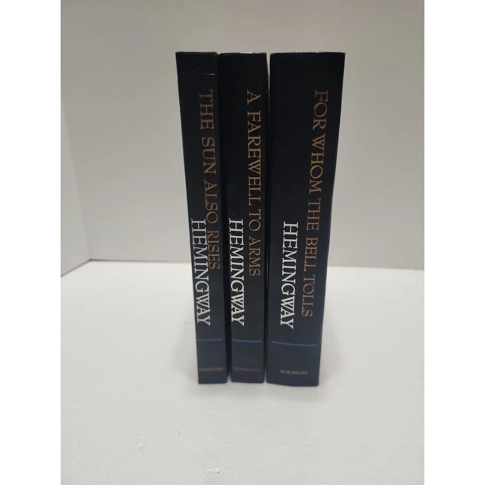 Charles Scribner's Sons Hardcover Editions Ernest Hemingway Novels‎ Three Books